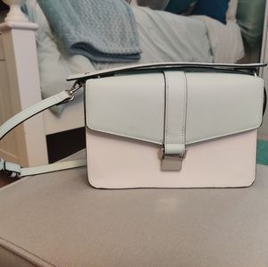 Zara briefcase style handbag purse